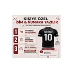 sonvadi KARTAL DESENLİ SİYAH YETİŞKİN FORMA UNISEX ÖZEL İSİM YAZILIR