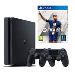 Sony 2. Ps4 Kol + Ps4 Fifa 23 Siyah Slim 500 GB Playstation 4