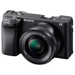 Sony Alpha a6400 Aynasız Kamera: Gerçek Zamanlı Göz Otomatik Odaklama, 4K Video, Flip Screen ve 16-50mm Lens ile Kompakt APS-C Değiştirilebilir Lensli Dijital Fotoğraf Makinesi - E Montaj Uyumlu -