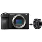 Sony Alpha A6700 4K ve 26MP Aps-C Aynasız Dijital Fotoğraf Makinesi, 16-50MM F/3.5-5.6 Oss Güçlü Zum Lensli - Siyah