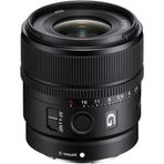 Sony E 15 mm f/1.4 G Lens
