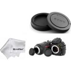 Sony E Mount Body Ön ve Lens Arka Kapağı A6600 A6500 A6400 A6300 A6100 A6000 A5100 A5000