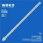 Sony Kdl-50W756c 50'' 2 Adet Tv Led Bar (Tvnizi Açıp İçindeki Led Barla Birebir Aynısı Olduğunu Görmeden Almayınız. Sonrasında İade Almamaktayız.)