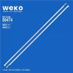 Sony Kdl-55W802a 55'' İnç 2 Adet Tv Led Bar (Tvnizi Açıp İçindeki Led Barla Birebir Aynısı Olduğunu Görmeden Almayınız. Sonrasında İade Almamaktayız.)