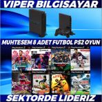 Sony Muhteşem 8 Adet Futbol Ps2 Oyun - .