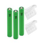 Sony ( Murata ) Vtc5 18650 3.7V 2600MAH 30A Li-Ion Şarj Edilebilirpil 3 Adet Pil + 2 Adet Pil Kutusu