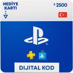 Sony Play Station Store 2500 Tl Hediye Kartı
