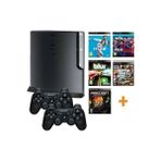 Sony PlayStation 3 Oyun Konsolu 320GB, 2 Kollu, Bluetooth, HDMI ve Wi‑Fi – Aksiyon ve Spor Oyunlarına Uygun - Siyah