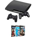SONY Playstation 3 Slim 320 GB Yenilenmiş (Teşhir) 2 Kol Ps3 25+ Dijital Oyun