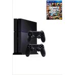 Sony Playstation 4 Fat Kasa 500 Gb+yenilenmiş+2. Ps4 Kol + GTA 5 Cd si Hediye