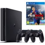 Sony Playstation 4 Pro 1 TB + 2. Kol + PES 2018