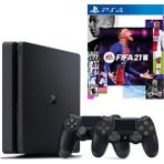 Sony PlayStation 4 Slim 1 TB + 2. DualShock + Fifa 2021