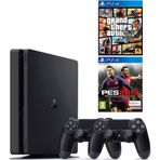 Sony Playstation 4 Slim 1 TB + 2.Kol + PES 19 + GTA 5