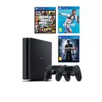 Sony Playstation 4 Slim 1 Tb 2. Ps4 Kol Ps4 Gta 5 Ps4 Fifa 19 Ps4 Uncharted 4 (TEHŞİR ÜRÜN)
