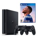 Sony Playstation 4 Slim 1 TB Oyun Konsolu + 2. Playstation Kol + Fifa 2022 PS4 Oyun