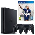 Sony Playstation 4 Slim 1 TB Oyun Konsolu + 2. Ps4 Kol + Ps4 Fifa 23