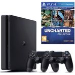 Sony Playstation 4 Slim 1 TB + Uncharted Collection + The Last of Us