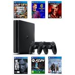 Sony Playstation 4 Slim 1 Tb Yenilenmiş 2. Ps4 Kol 15 Digital Oyunlu (11.00v )