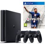 Sony Playstation 4 Slim 1TB + 2.Dualshock + Ps4 Fifa 23 - Siyah