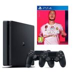Sony Playstation 4 Slim 500 GB Oyun Konsolu + 2. Playstation Kol + Fifa 2020 PS4 Oyun