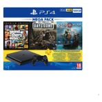 Sony Playstation 4 Slim 500 GB Oyun Konsolu + GTA V + Days Gone + God of War