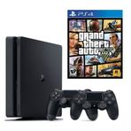 Sony Playstation 4 Slim 500GB + 2.Kol + GTA5
