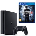Sony Playstation 4 Slim 500GB + Uncharted 4