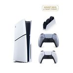 Sony Playstation 5 1 Tb Slim Cd Edition Oyun Konsolu + 2. Ps5 Kol Sterling Silver + Ps5 Şarj İstasyonu - Beyaz