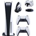 Sony Playstation 5 + 2. Kol + Ps5 Pulse 3D Kulaklık+ Ps5 Şarj İstasyonu+ Ps5 Kamera 5'li Set