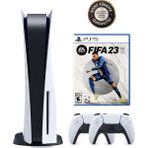 Sony Playstation 5 Diskli Oyun Konsolu + 2. Dualsense Kol + Fifa 23