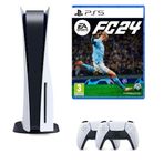 Sony Playstation 5 Diskli Oyun Konsolu + 2. Dualsense Kol + PS5 EA Sports FC 24