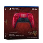 Sony Playstation 5 Moster Hunter Wilds Limited Edition Dualsense Controller Kırmızı