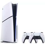 Sony Playstation 5 Slim 1 TB Digital Edition Oyun Konsolu + 2. Dualsense Beyaz Kol