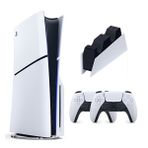 Sony PlayStation 5 Slim CD 1+2 TB Oyun Konsolu + 2. DualSense + Şarj İstasyonu