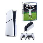 Sony Playstation 5 Slim CD Edition+2.Ps5 Kol+Şarj Istasyonu+Ps5 FC 25 Oyun