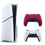 Sony PlayStation 5 Slim CD Oyun Konsolu + 2. Kırmızı DualSense