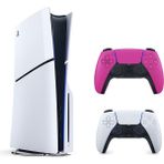 Sony PlayStation 5 Slim CD Oyun Konsolu + 2. Pembe DualSense