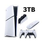 Sony PlayStation 5 Slim Digital Edition 1+2 TB + 2.DualSense + Şarj İstasyonu + Medya Kumandası