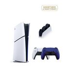 Sony Playstation 5 Slim Digital Edition 825 Gb Ssd Oyun Konsolu + 2. Ps5 Cobalt Blue + Ps5 Şarj İstasyonu (yeni Sürüm) - Beyaz