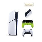 Sony Playstation 5 Slim Digital Edition 825 Gb Ssd Oyun Konsolu + 2. Ps5 Kol Remix Green + Ps5 Şarj İstasyonu (yeni Sürüm) - Beyaz