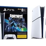Sony PlayStation 5 Slim Dijital 1 TB Oyun Konsolu + Beyaz 2. DualSense + Fortnite