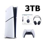 Sony PlayStation 5 Slim Dijital 3 TB Oyun Konsolu + 3D Plus Kulaklık