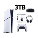 Sony PlayStation 5 Slim Dijital 3 TB Oyun Konsolu + PS5 Kamera + 3D Plus Kulaklık