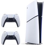 Sony Playstation 5 Slim Dijital 825 GB + 2.kol Dualsense ( İthalatçı garantili ) - 2. Kol Oyun Konsolu - Beyaz