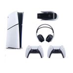 Sony PlayStation 5 Slim Dijital Edition Oyun Konsolu + 2 DualSense + PS5 Kamera + 3D Plus Kulaklık