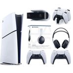 Sony PlayStation 5 Slim Dijital Edition Oyun Konsolu + 2 DualSense + Şarj İstasyonu + PS5 Kamera + 3D Kulaklık