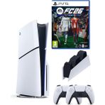 Sony Playstation 5 Slim Modeli + 2 Kol Dualsense + Şarj İstasyonu ile Oyun Deneyimi