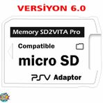 Sony Ps Vita Sd2vita Adaptör Versiyon 6 Memory Sd2vıta Pro Psv Adaptor Mikro Sd Çevirici Henkaku