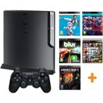 Sony Ps3 Slim 320 GB Konsol + 2 Kol + 30 Hit Oyun +100 Arcade Oyun