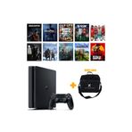 Sony PS4 Slim 1TB (Yenilenmiş) + Tek Kol + ConsoleX Çanta + 12.02v Yazılım